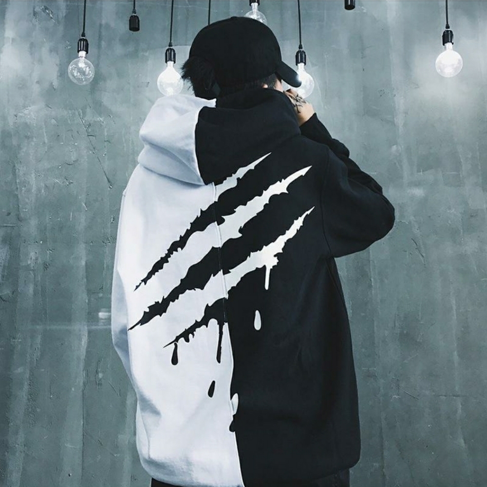 Unixes fashion printed Hoodie